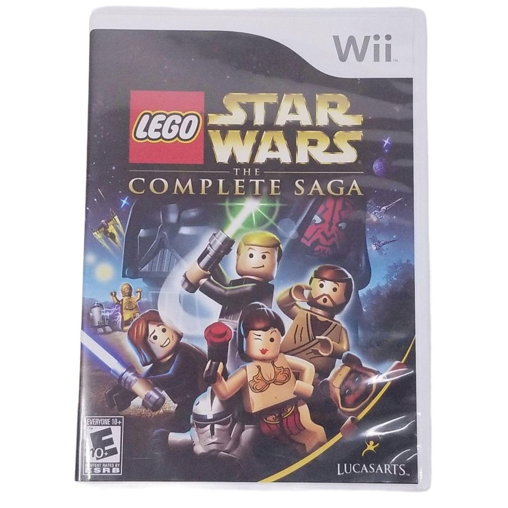 Nintendo Wii Lego Star Wars Complete Saga Tested